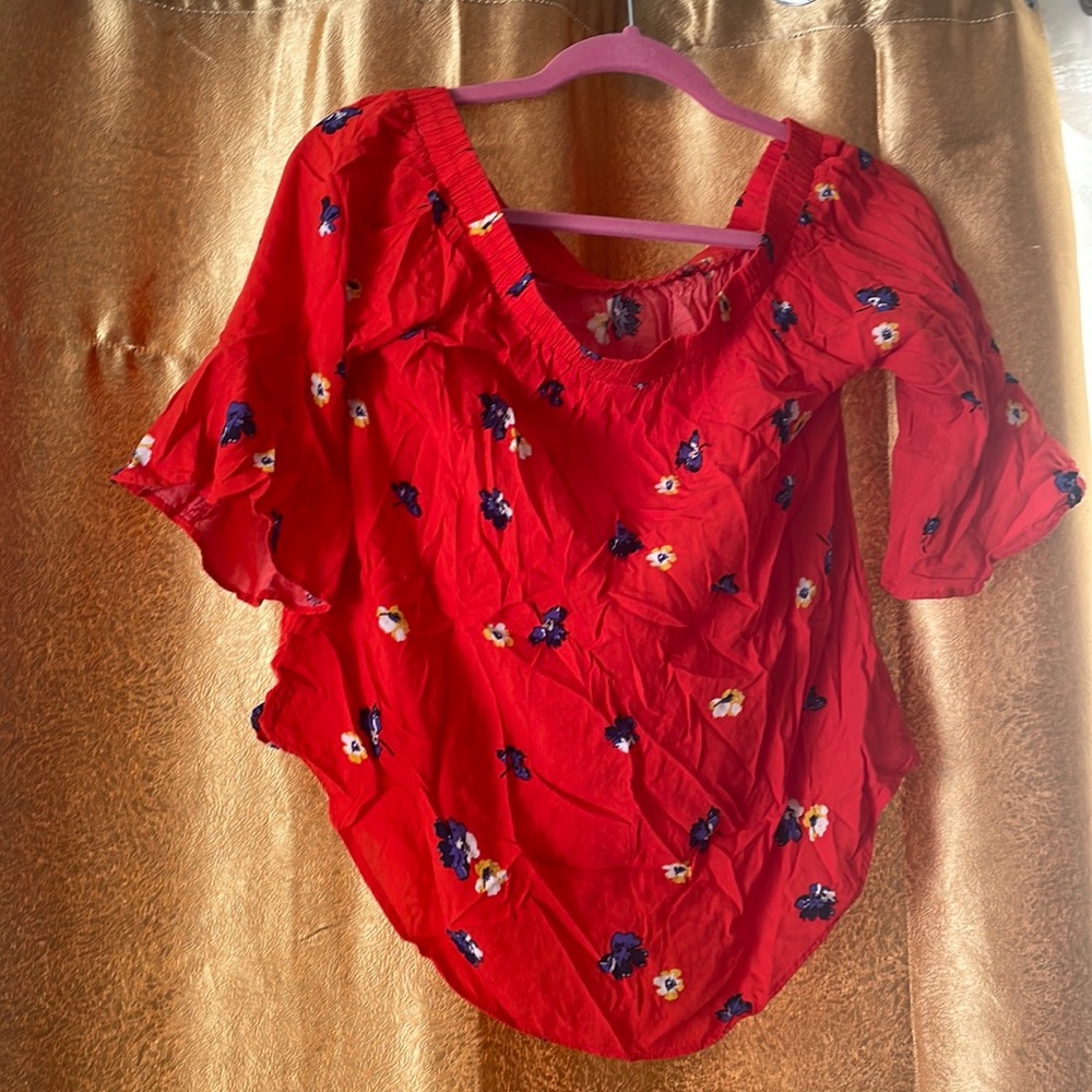 Off the shoulder blouse